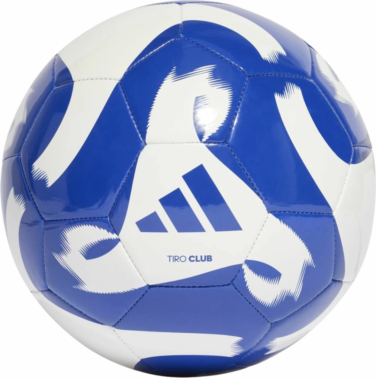 Top futbolli adidas, blu-bardhë