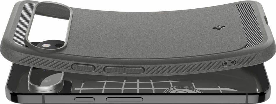 Mbështjellës Spigen Rugged Armor për Google Pixel 9 Pro XL, Gri