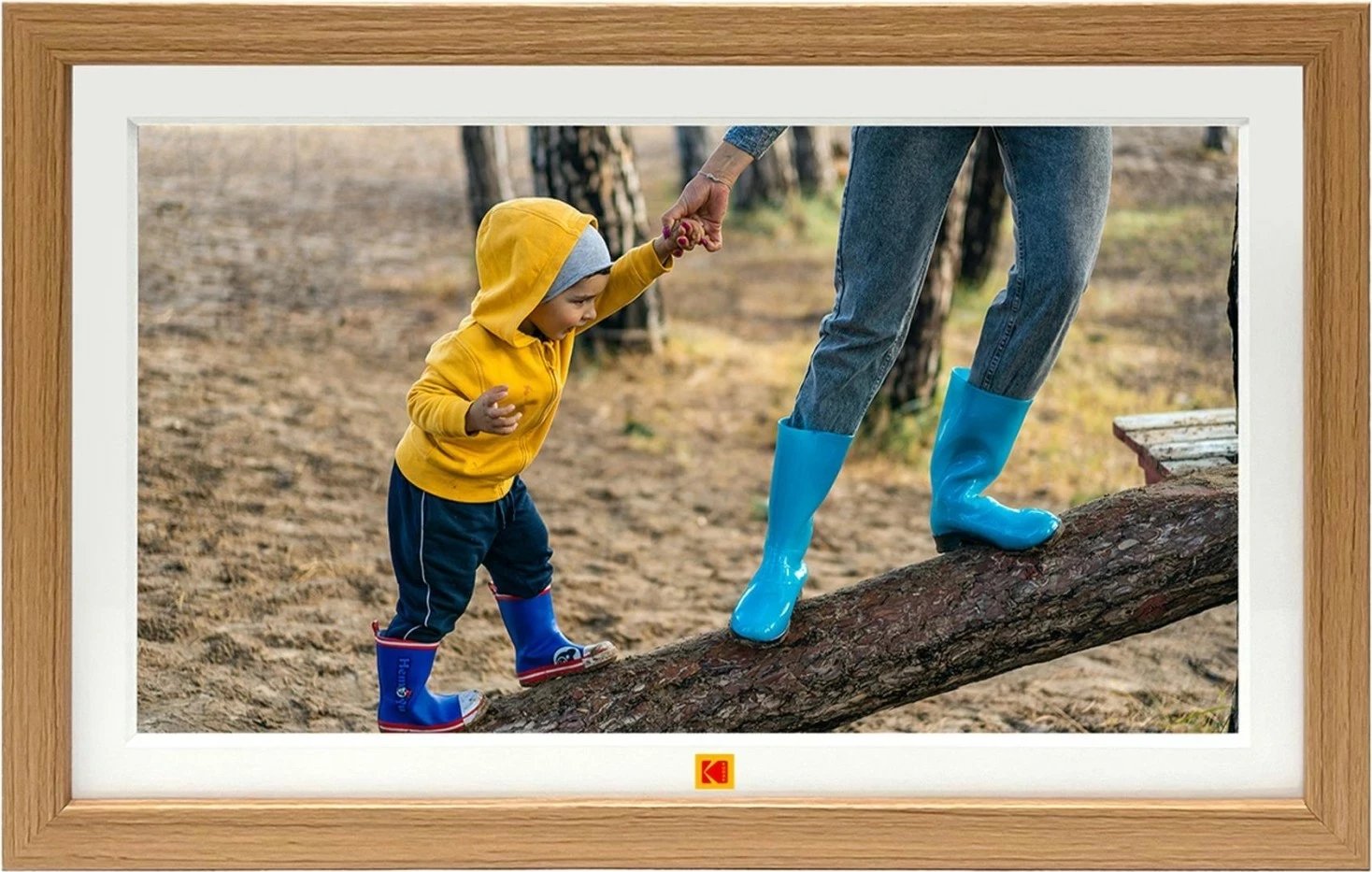 Kornizë digjitale Kodak RCF-1561P, 32GB, WiFi, FHD, kafe