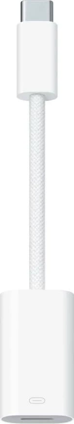 Adapator Apple USB-C në Lightning MUQX3ZM/A, bardhë