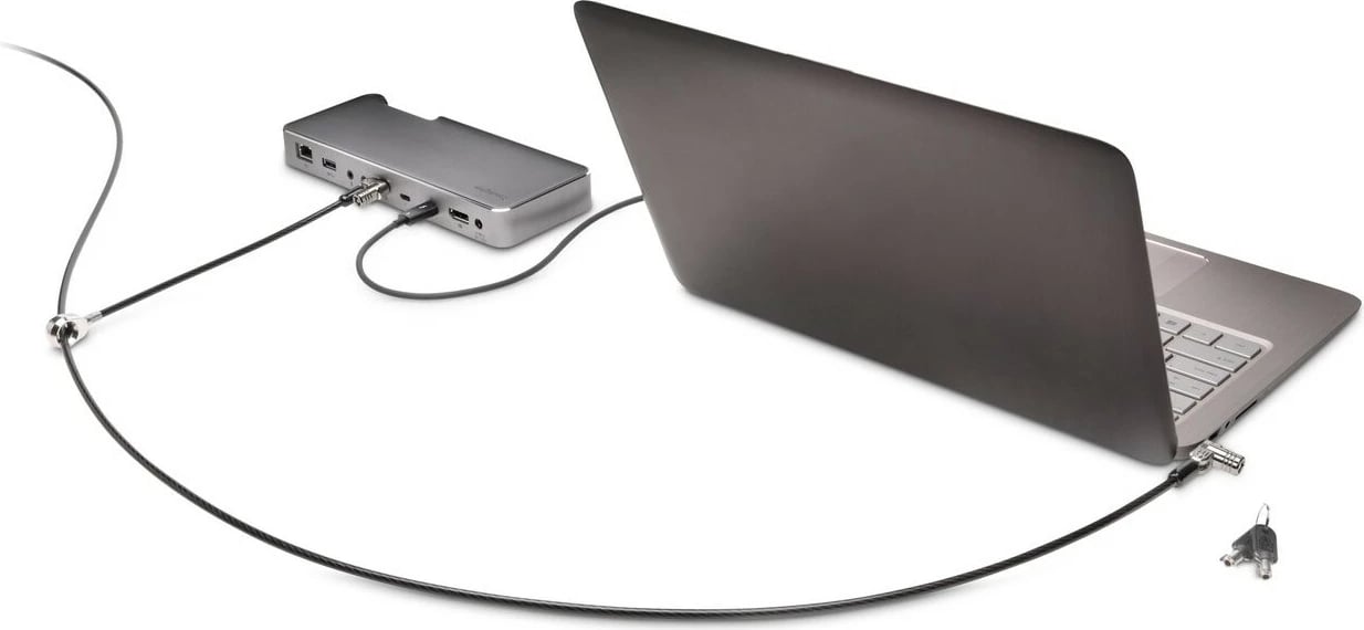 Kensington MicroSaver 2.0, Kasë, Çelës, Çelik karboni, E zezë