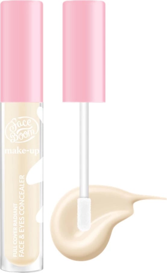 Concealer për femra Face Boom Full Cover Radiant Concealer 01, 8.5ml