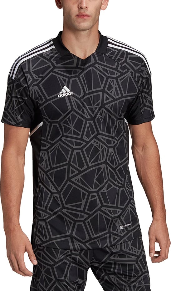 Fanellë portieri adidas për meshkuj, e zezë