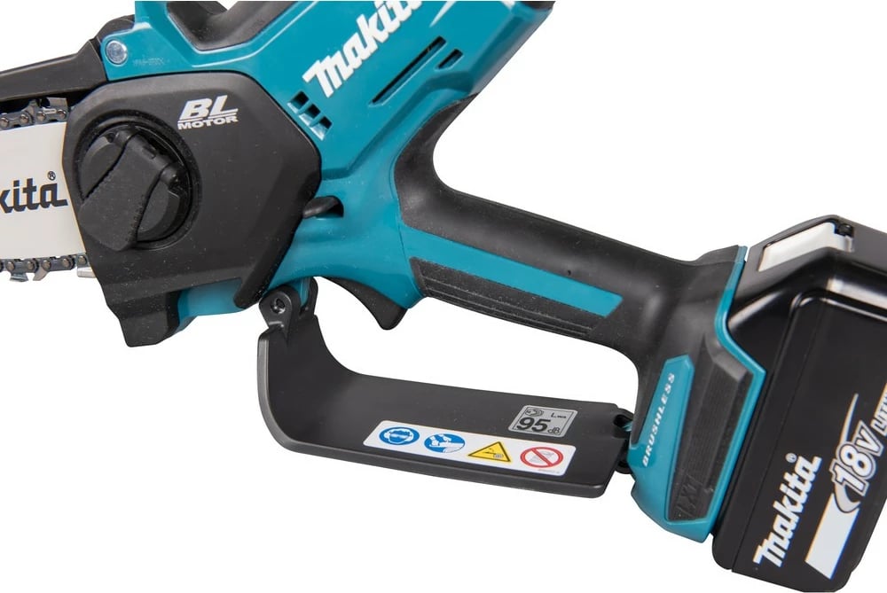 Sharrë elektrike Makita DUC101Z, 18V, 320W, 10cm, zi/kaltër Sharrë elektrike Makita DUC101Z, 18V, 320W, 10cm, zi/kaltër