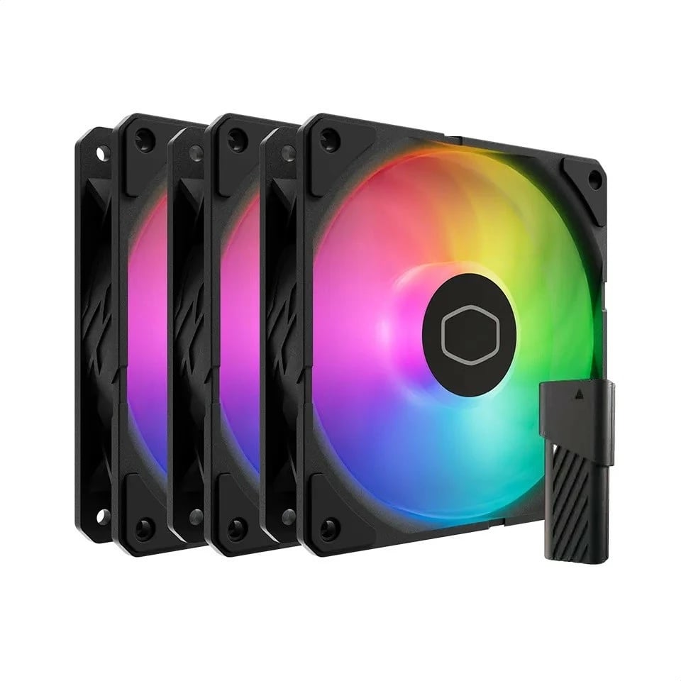 Ventilatorë Cooler Master SickleFlow Edge 120 ARGB, set prej 3 copë