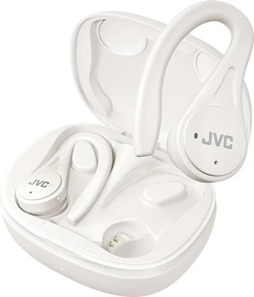 Kufje JVC HA-EC25TWU True Wireless, me ear-hook, të bardha
