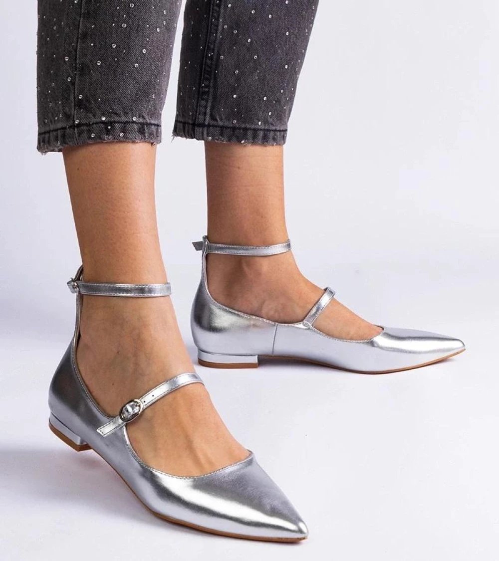 Pumps PRIMO Ewerida femra, të hirit