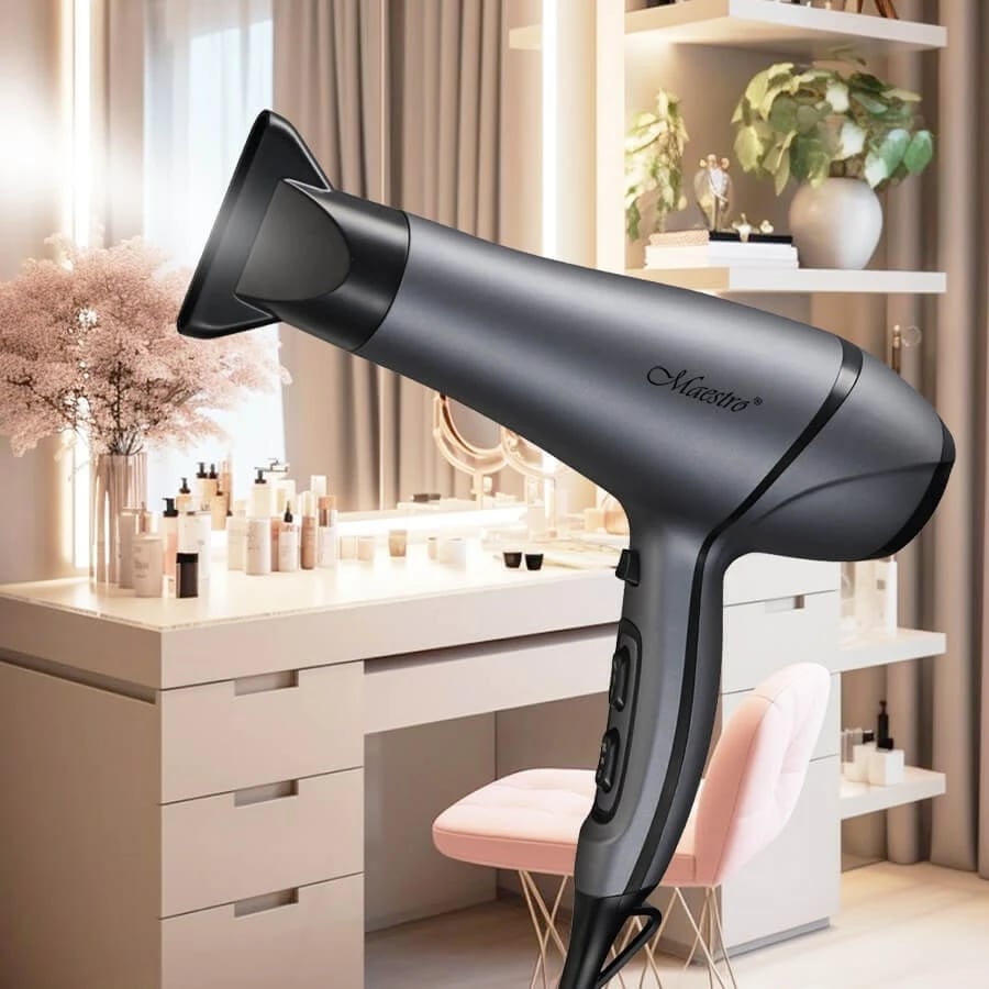 Tharëse flokësh Maestro MR-215, 2300W, E zezë