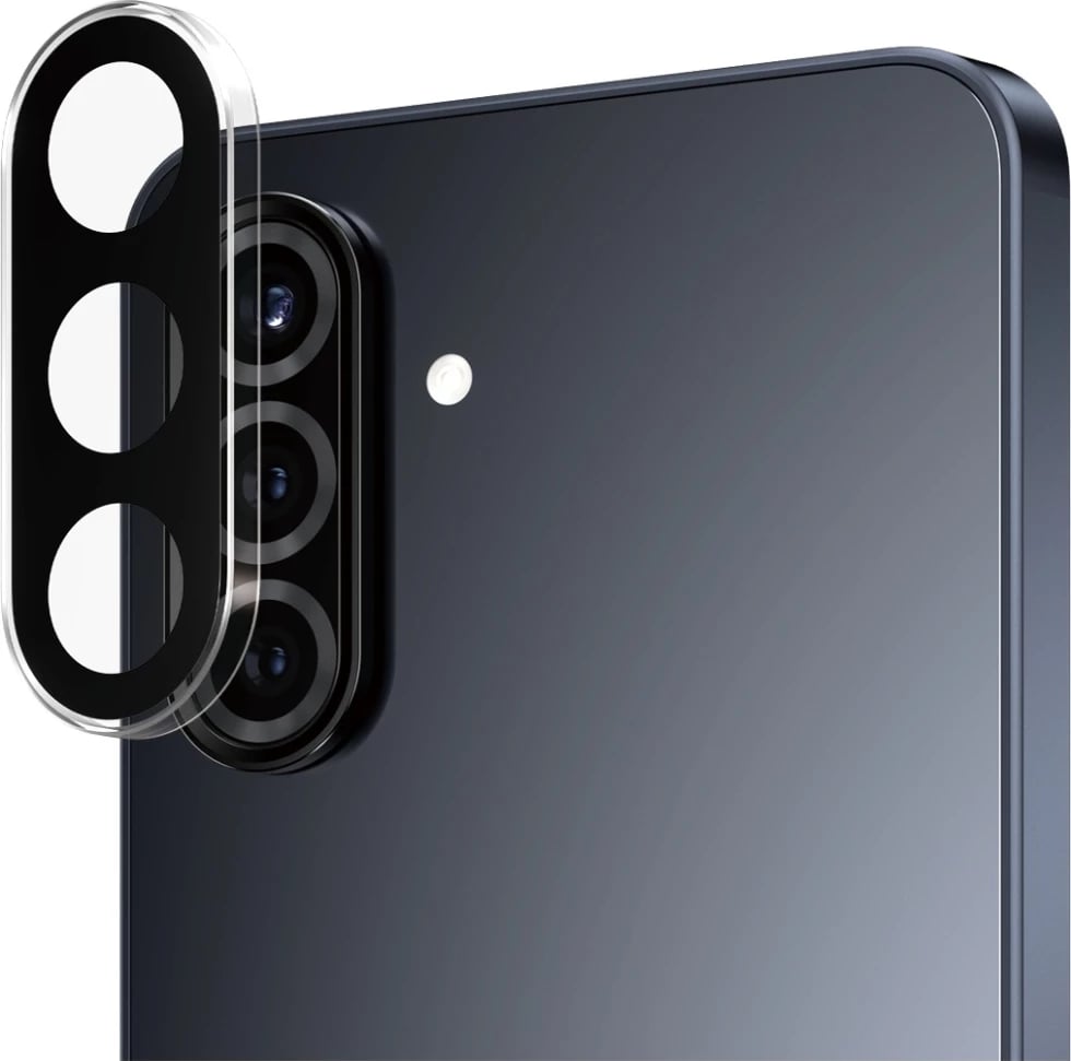 Mbështjellës kamerë PanzerGlass Hoops, për Samsung Galaxy A56 5G, xham i temperuar, Transparent
