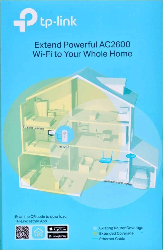 Zgjatës i Sinjalit Wi-Fi TP-LINK AC2600