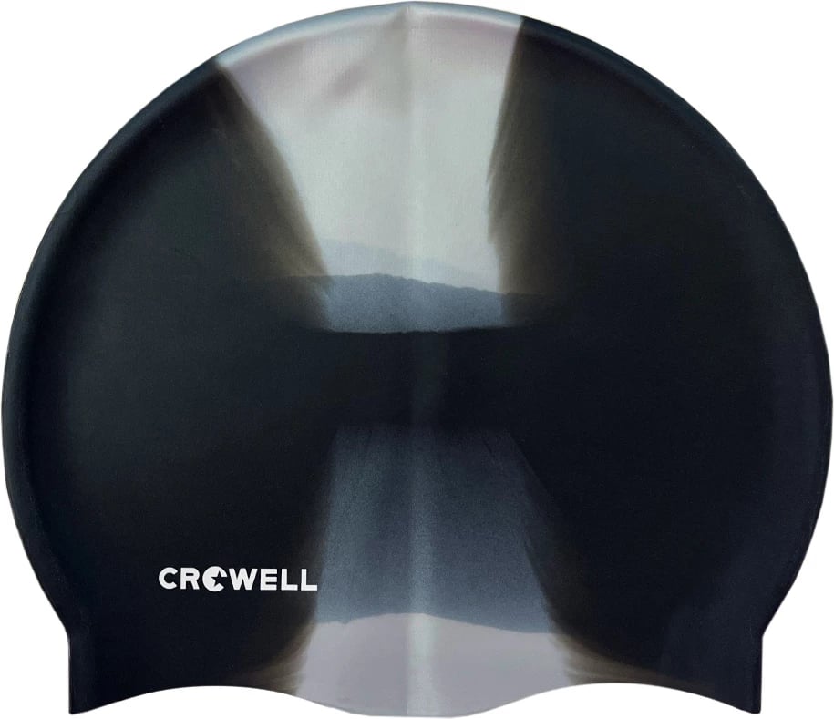 Kapelë noti silikoni Crowell unisex, e zezë dhe gri
