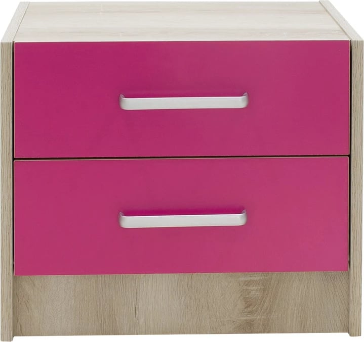 Komodinë për fëmijë Looney castillo-pink 47,5x40,5x40,5