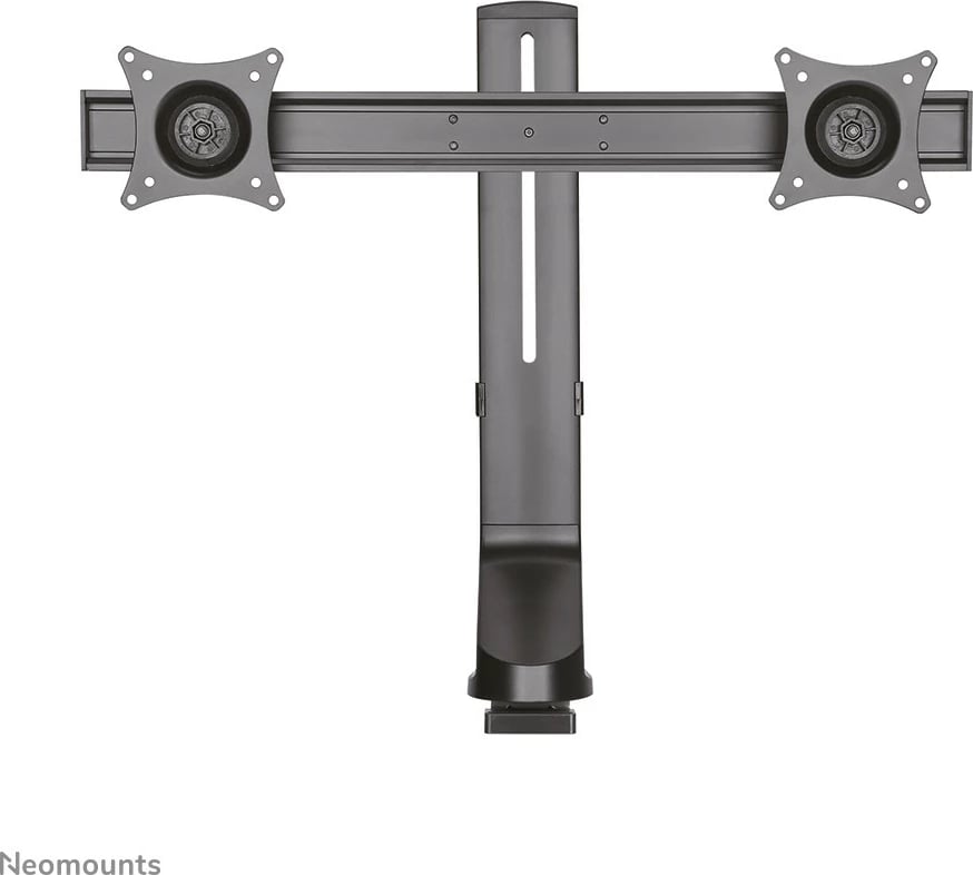 Mbajtës tavoline Neomounts FPMA-D860DBLACK, 2 ekrane, 27", i zi