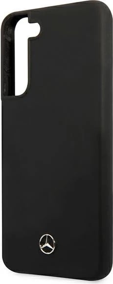Mbështjellës Mercedes Silicone për Samsung Galaxy S22, i zi