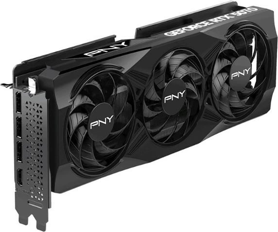 Kartë grafike PNY GeForce RTX 5070 OC 12GB DDR7, 192-bit, 3F, PCI-E 5.0, e zezë