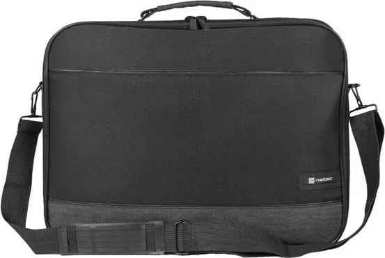 Çantë messenger NATEC Impala 2 për laptop 14.1", e zezë/gri