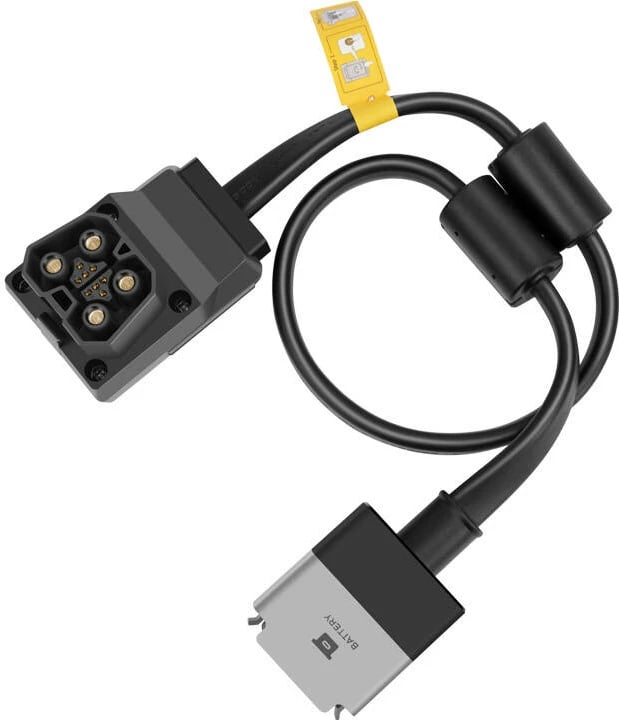 Kabllo PowerStream EcoFlow për DELTA Pro, 0.5 m, e zezë