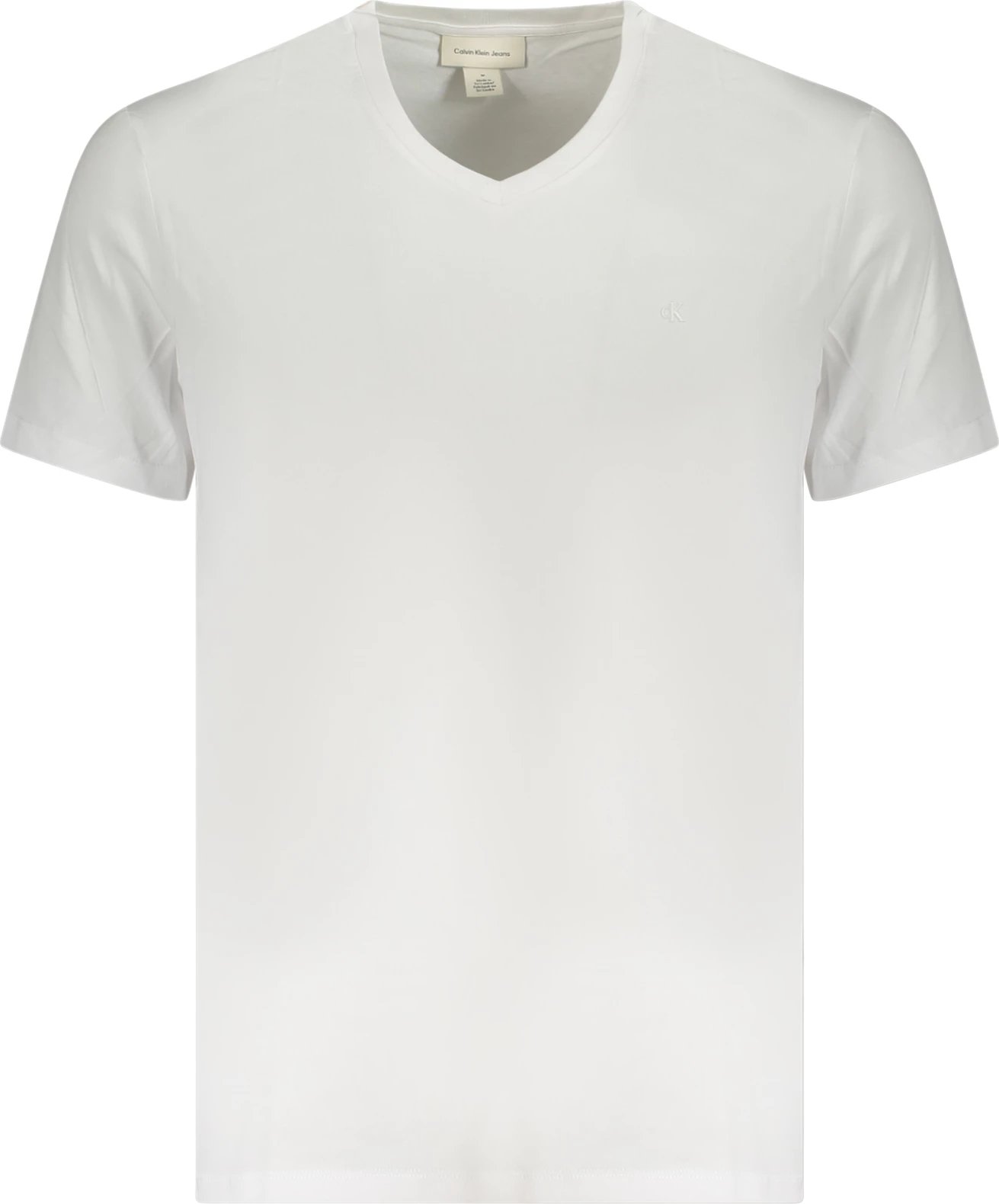 Maicë për meshkuj Calvin Klein, e bardhë