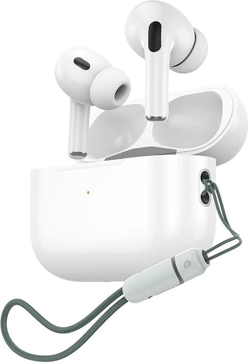 Kufje TWS Foneng BL129, wireless, me karikim me induksion, të bardha