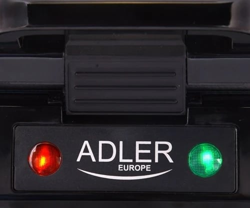 Hekur për Vafla Adler AD 3036, 4 Vafla, Zi