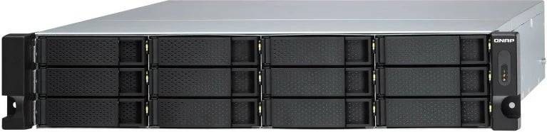 kabinet JBOD rack 2U, QNAP TL-R1200S-RP, 12 x 3.5'' SATA 6 Gb/s, lidhje SFF-8088/SFF-8644, PSU 250 W x2