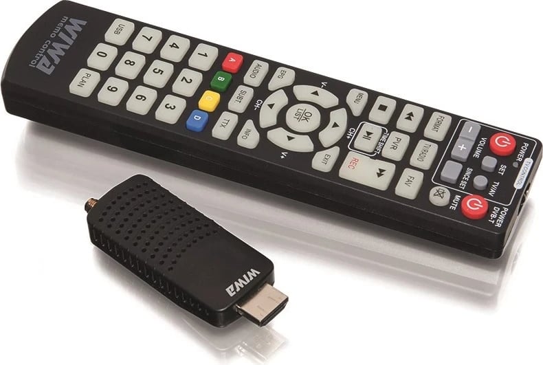 Tuner DVB-T/T2 WIWA H.265 MINI LED, i zi