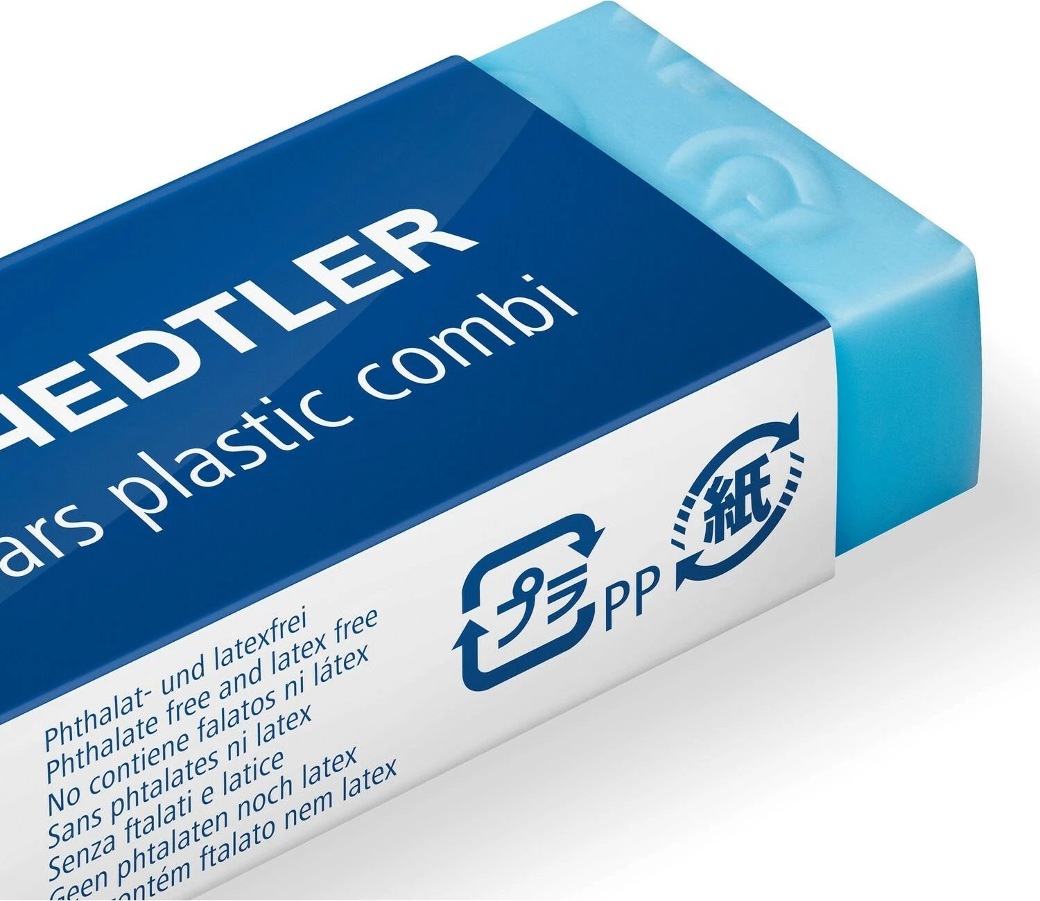 Gomë STAEDTLER Mars plastic combi, e bardhë, 1 copë