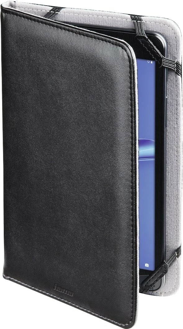 Mbështjellës universal për e-book reader Hama 216435, folio, 6 inç, poliuretan, i zi
