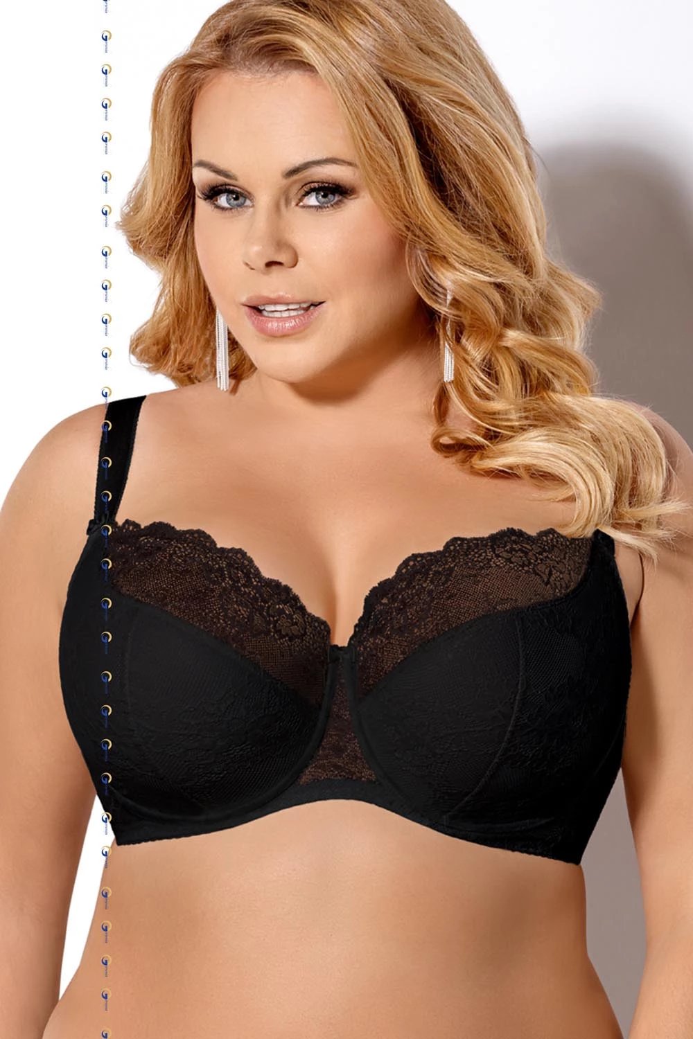 Sutjenë Gorsenia Lingerie model 109530, e zezë