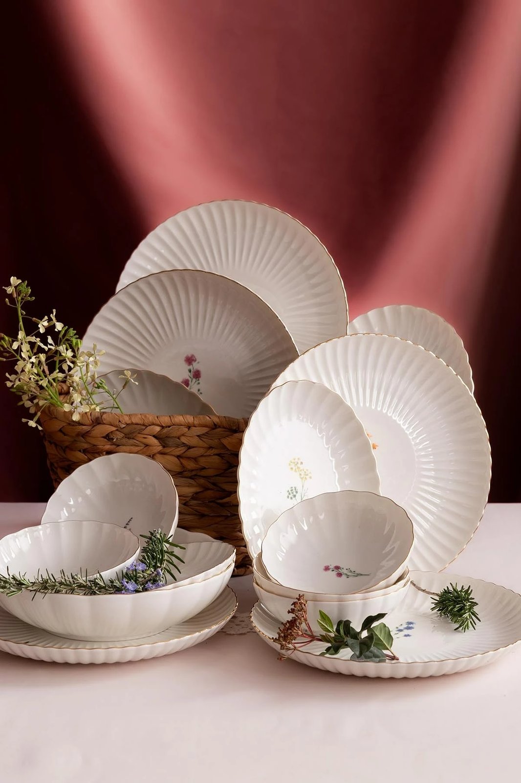 Set pjatash shërbimi (6 copë), Hermia, BNLZF27DUS64012673