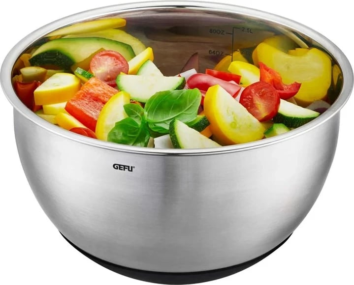 Set 2 tasa GEFU Muovo G-35055, plastikë, ngjyrë çelik inox