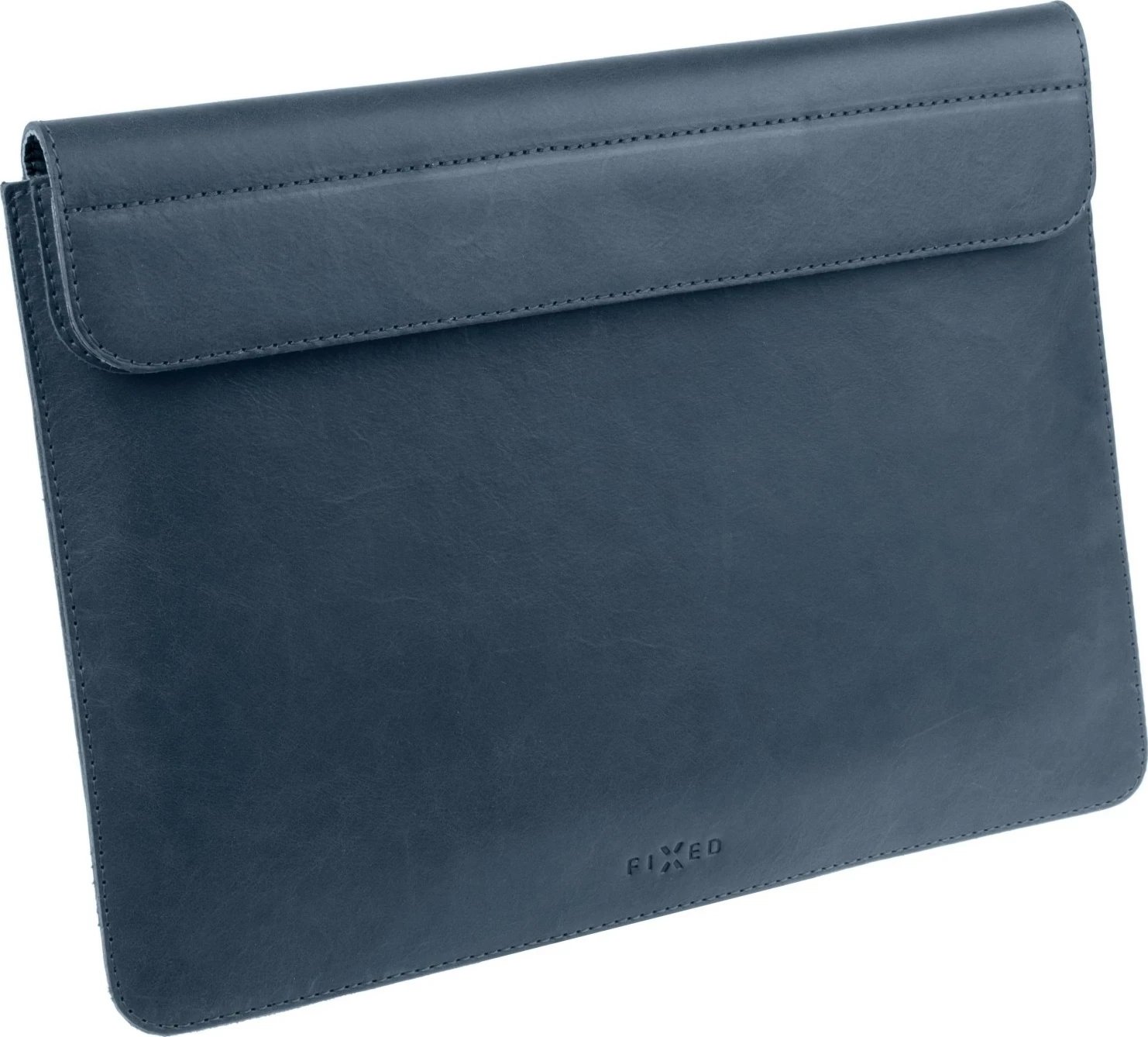 Mbështjellës  Fixed Oxford për MacBook 12", lëkurë, e kaltërt