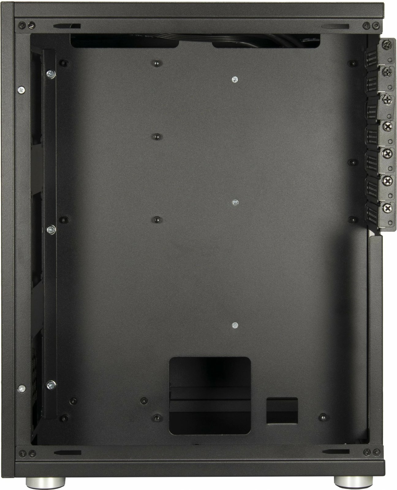 Kasë Inter-Tech NAS-8, 8 vende, PCI Express, Hot-swap, e zezë