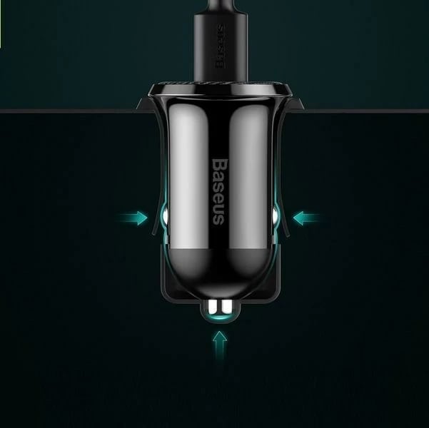 Karikues makine Baseus CCALLP-01, 2xUSB, 4.8A, i zi