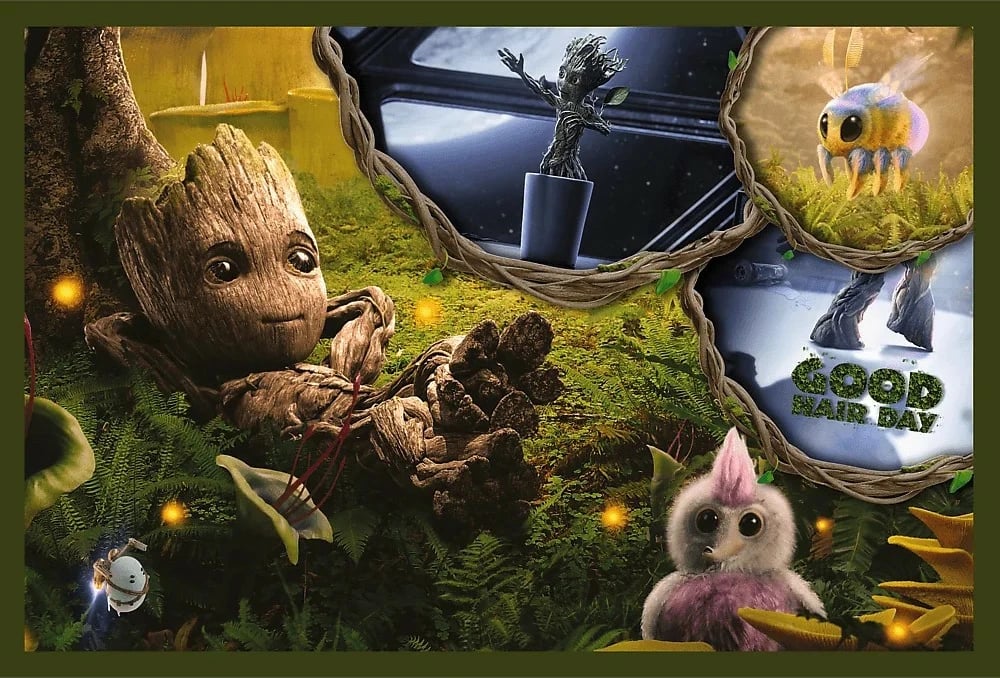Puzzle Trefl Marvel I am Groot 2x200 pjesë, për fëmijë Puzzle Trefl Marvel I am Groot 2x200 pjesë, për fëmijë