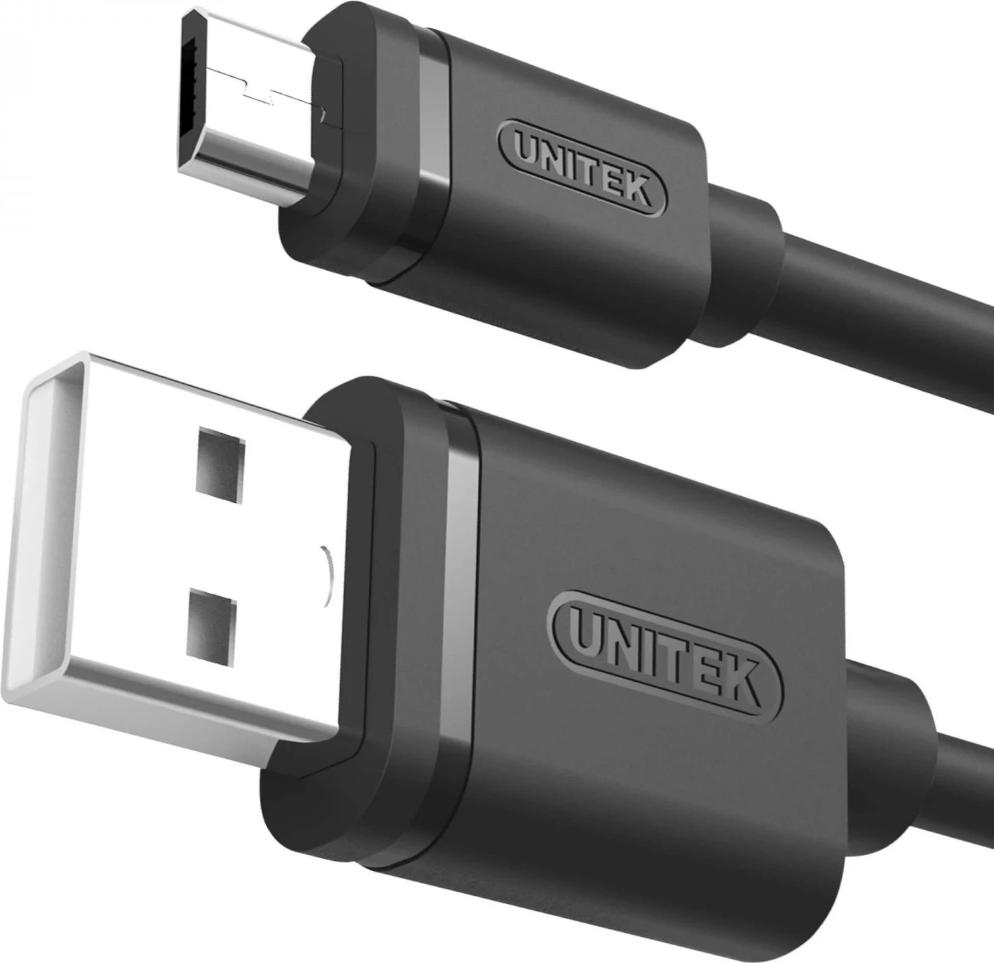 Kabllo Unitek micro USB, 3.0m, e zezë