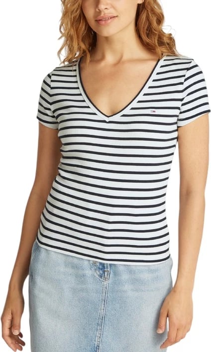 Maicë për femra Tommy Hilfiger Jeans, të bardha