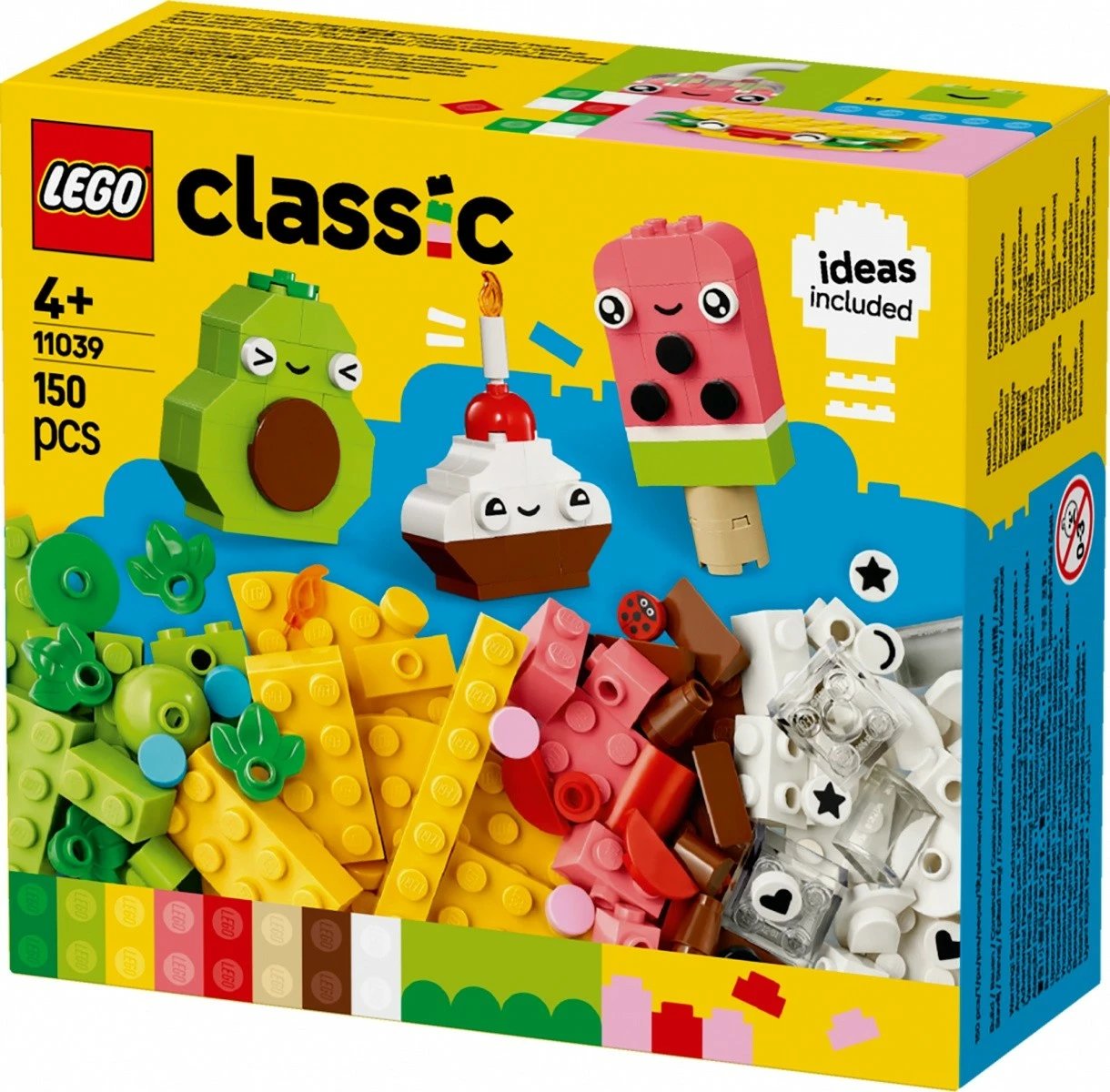 Set lodrash LEGO Classic Creative Treats 11039, 150 pjesë, shumëngjyrëshe