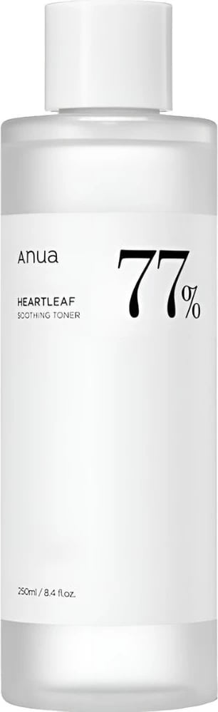 Tonik fytyre për femra Anua Heartleaf 77% Soothing Toner 250ml