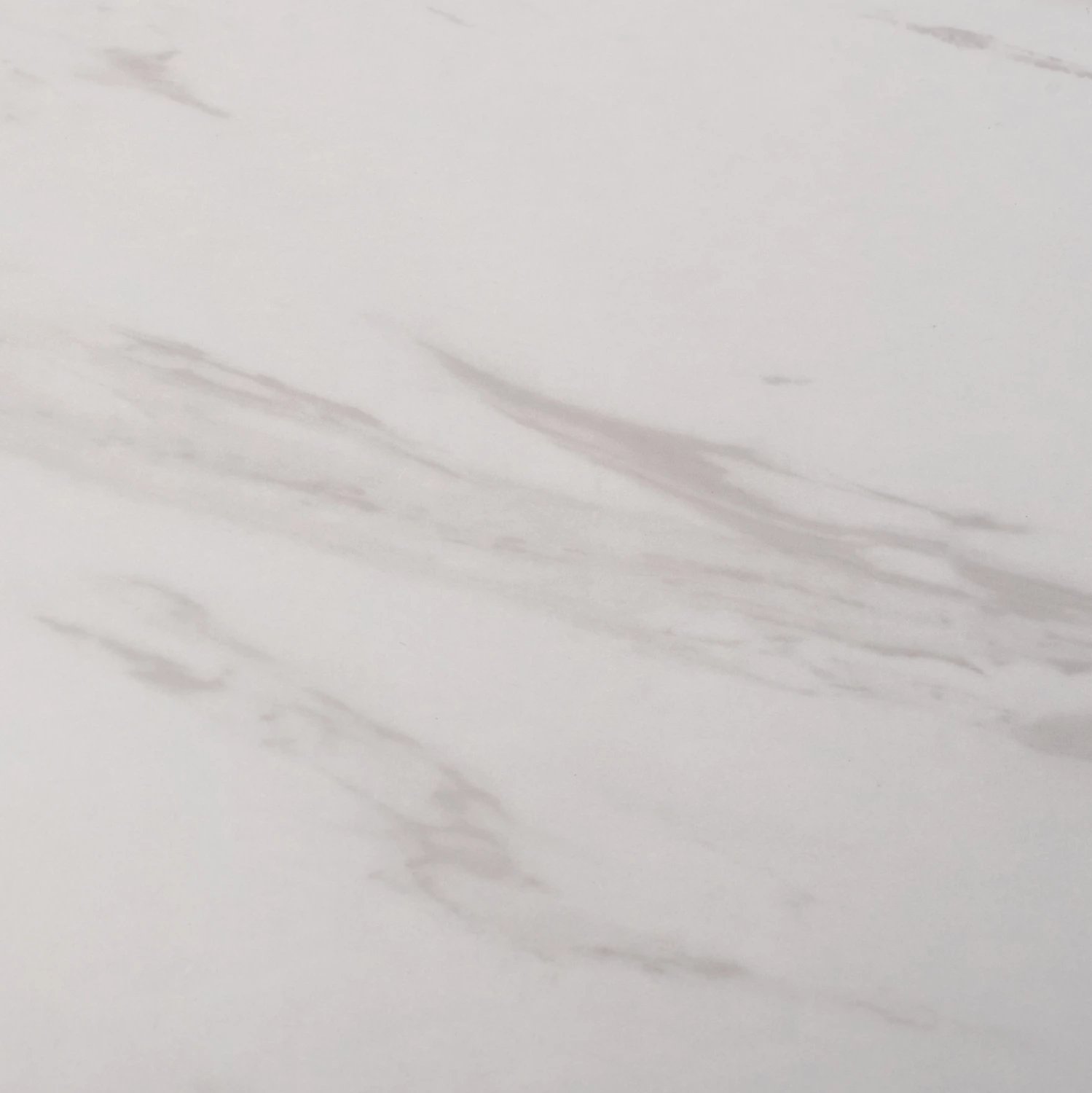 Tavolinë kafeje BRAYLEN FH8942.12 katrore melamine me pamje mermeri të bardhë - bazë e zezë 75x75x43H cm