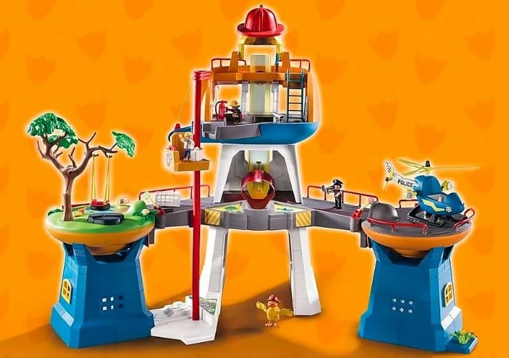 Set lodrash Playmobil Duck on Call 70910, 119 pjesë