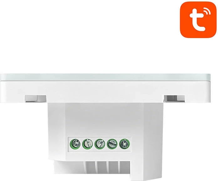 Termostat i mençur Avatto WT200-16A-W, për ngrohje elektrike, Wi-Fi, i bardhë