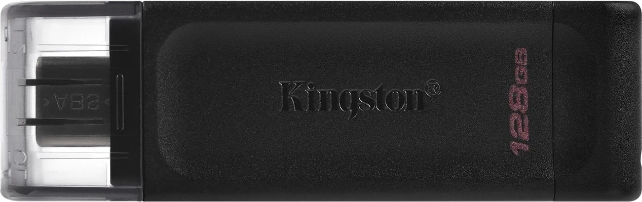 USB Kingston Technology DataTraveler, 128GB, e zezë