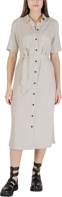 Fustan Only femra, beige