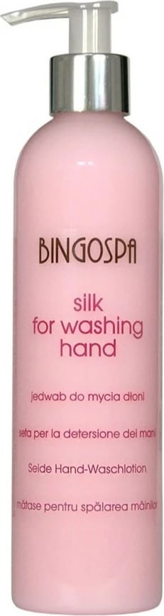 Sapuni i lëngshëm për duar BingoSpa Silk 300ml
