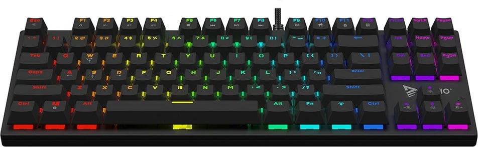 Tastierë mekanike Savio Tempest X2, Outemu Red, RGB, me kabllo, e zezë