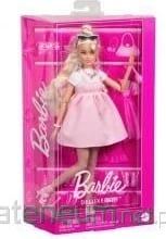 Kukull mode Barbie Deluxe Style #3, MATTEL, 1282971, fustan rozë pastel me fjongo të madhe, flokë të verdha