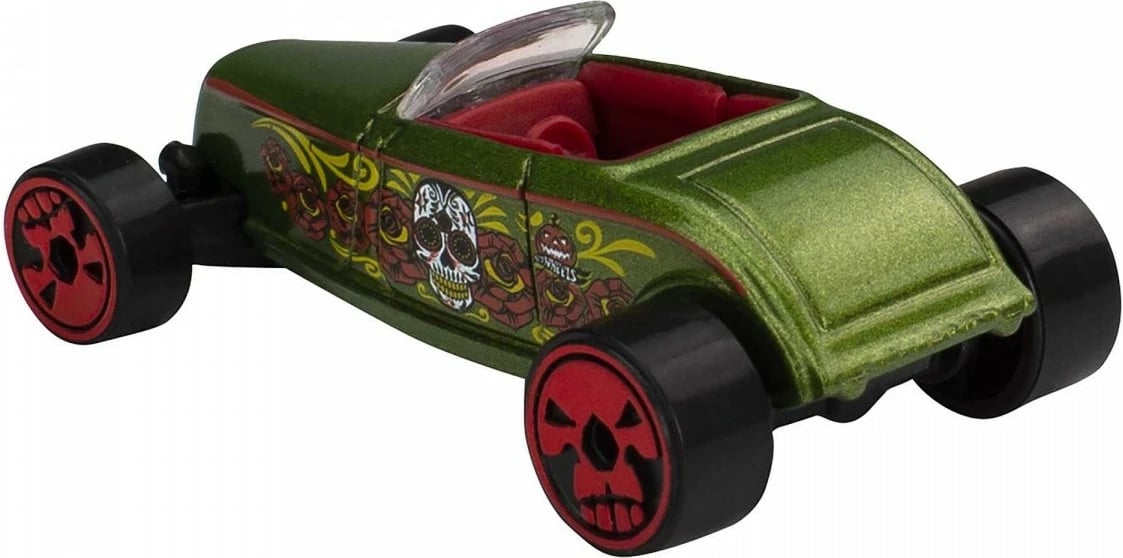 Set makina lodër, Hot Wheels, Halloween Car Assortment DXT91, shkalla 1:64, display 72 copë, ngjyra mix