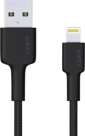 Kabllo AUKEY CB-AL05, 2m, USB në Lightning, e zezë