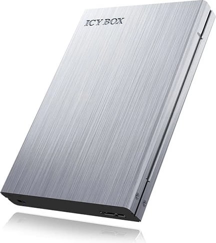 Kuti e jashtme HDD/SSD ICY BOX IB-241WP, 2.5", USB 3.2, alumini, anthracite/silver